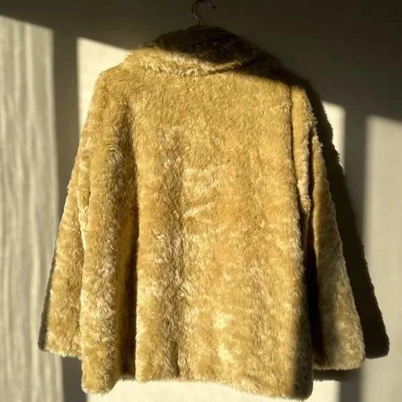 PROENZA SCHOULER Faux Fur Coat XL
